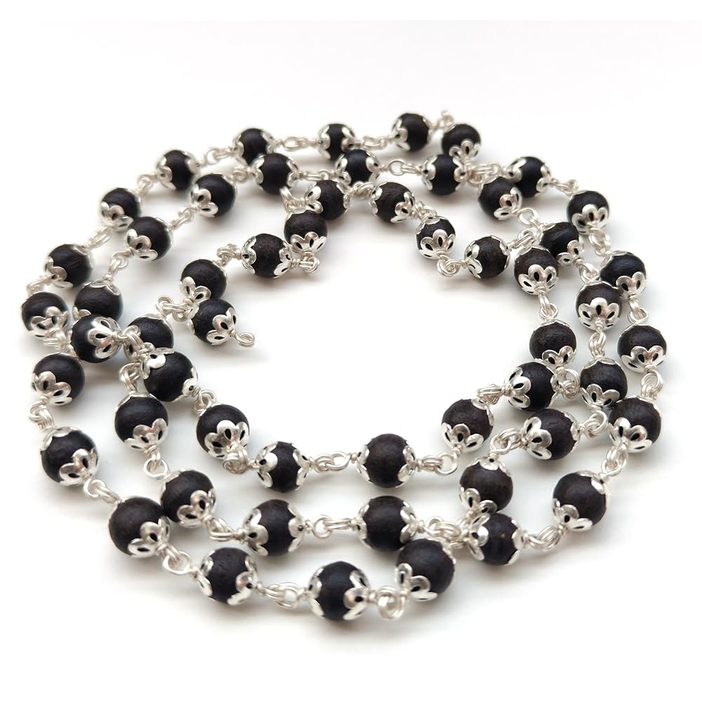 Karungali Mala (Silver Plated)